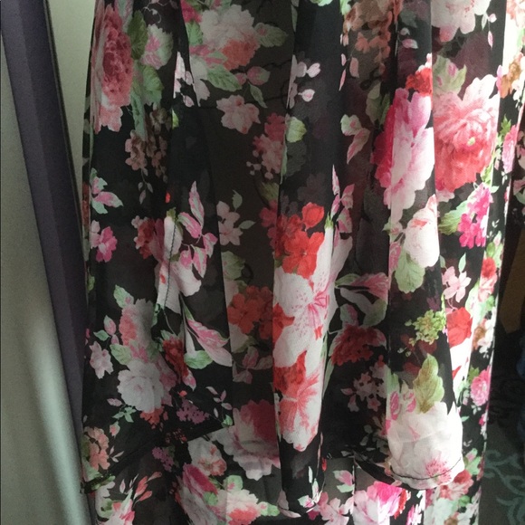 NWOT Kimono Style Coverup Jacket Robe XXL - Picture 3 of 3